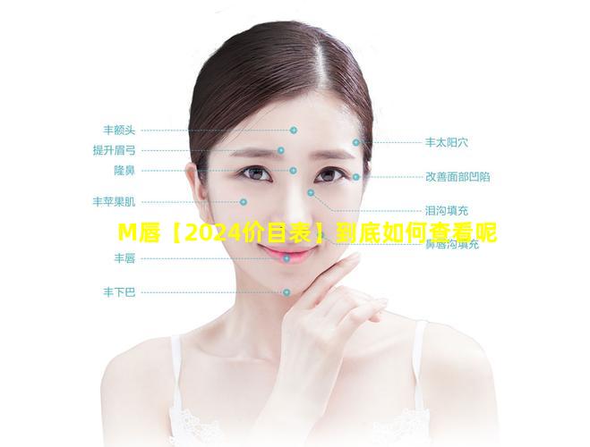 M唇【2024价目表】到底如何查看呢