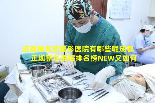 成都排名的整形医院有哪些呢成都正规整形医院排名榜NEW又如何