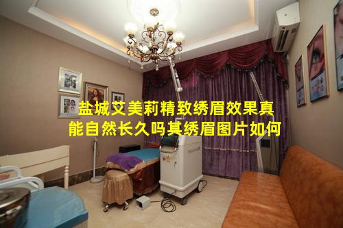 盐城艾美莉精致绣眉效果真能自然长久吗其绣眉图片如何
