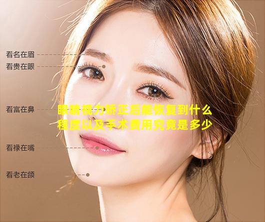 眼睛视力矫正后能恢复到什么程度以及手术费用究竟是多少