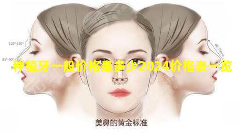 种植牙一般价格是多少2024价格表一览