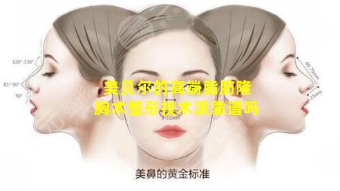 美贝尔的高端脂肪隆胸术整形技术派靠谱吗