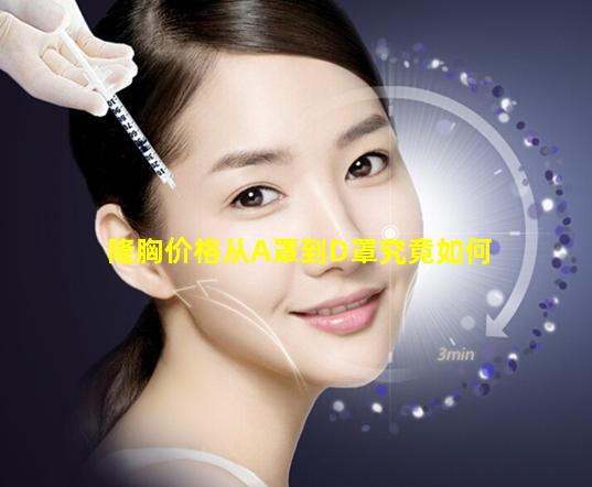 隆胸价格从A罩到D罩究竟如何