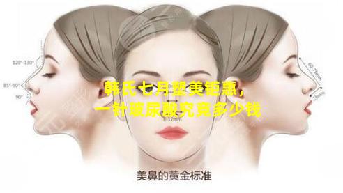 韩氏七月塑美钜惠，一针玻尿酸究竟多少钱